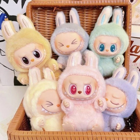 Labubu – Labubu Doll – Toys For Boys And Girls – Gift For Girls –  17cm/7inch Labubu Doll – Dolls For Girls – Stuff Labubu Toys ( Random Color )